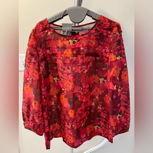 LOFT Women’s Floral Blouse